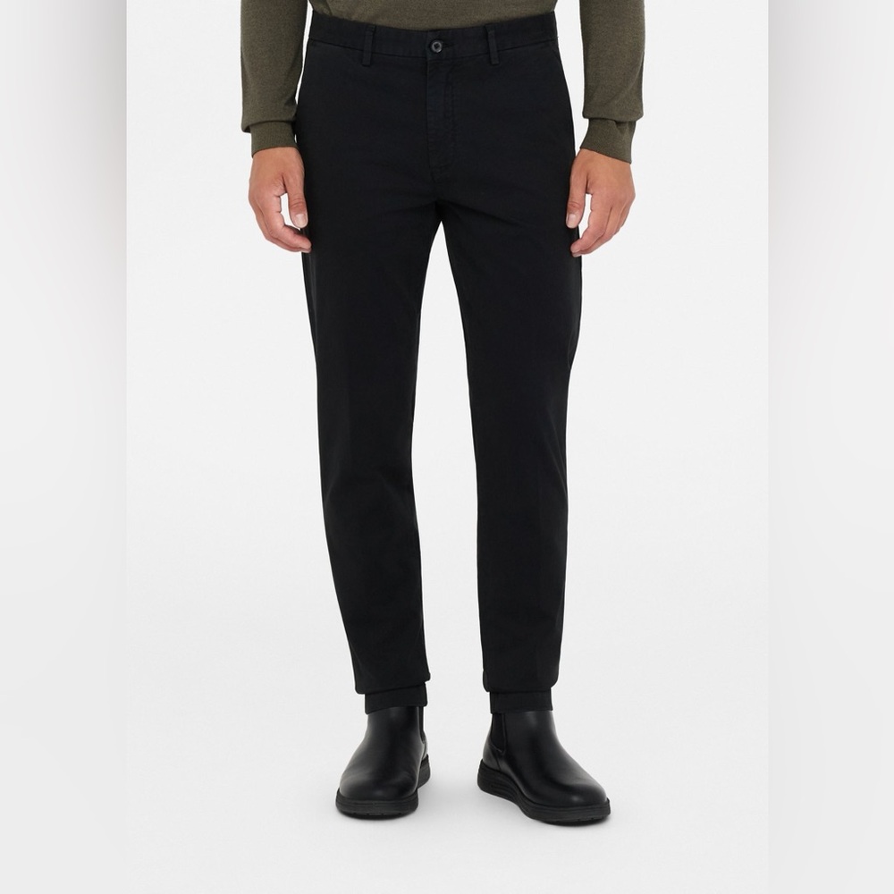 All Saints Black Felix Chinos